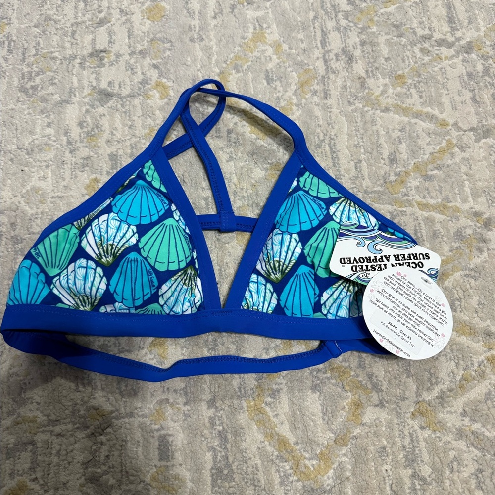 Honey Girl Shell Bikini Top
